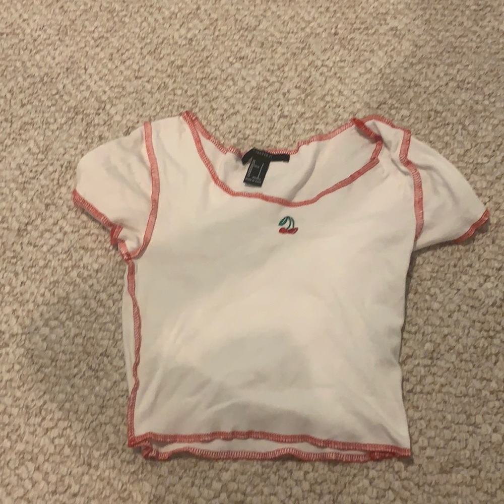 white top